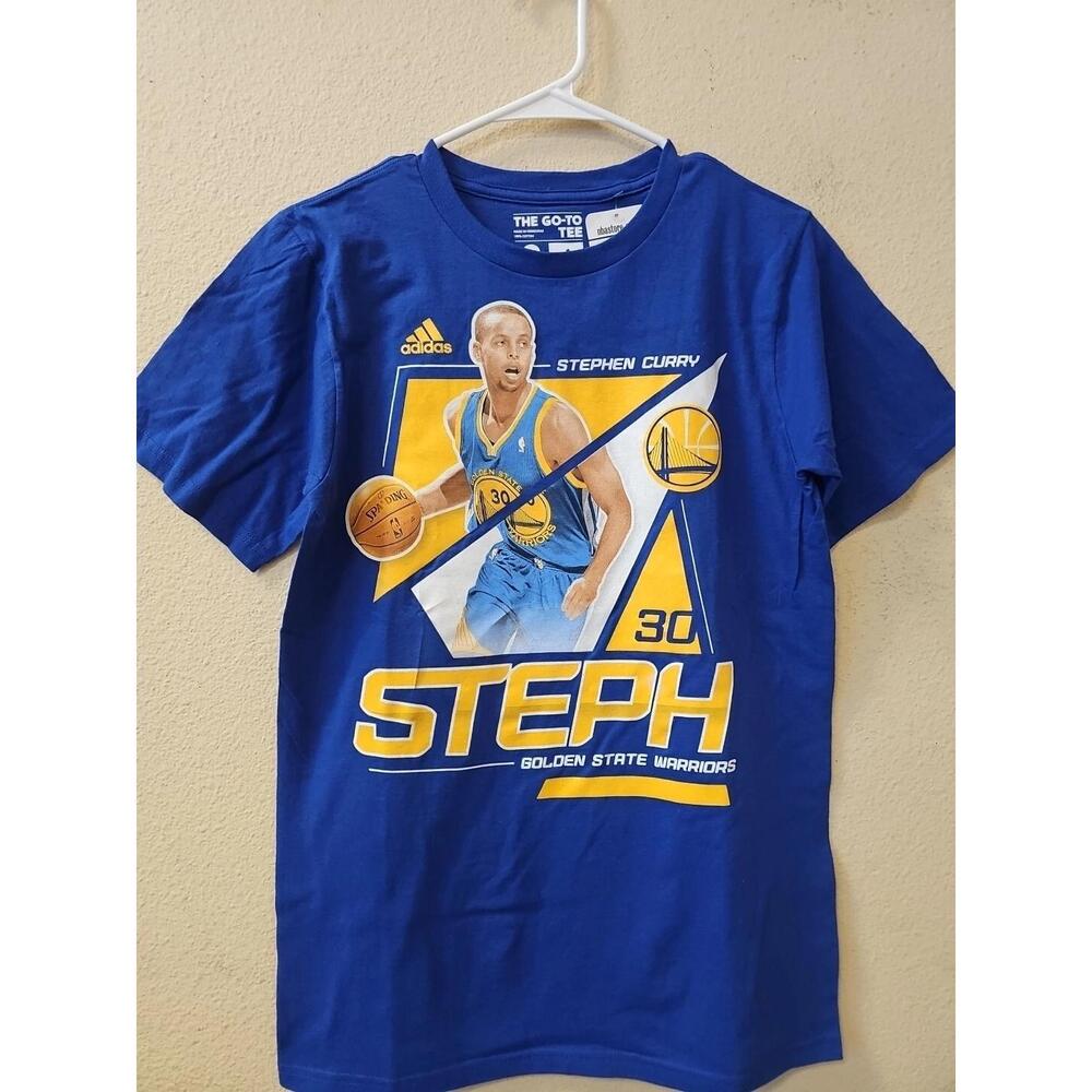 Steph Curry T Shirt Mens Small Blue Golden State Warriors Go To Tee Nwt